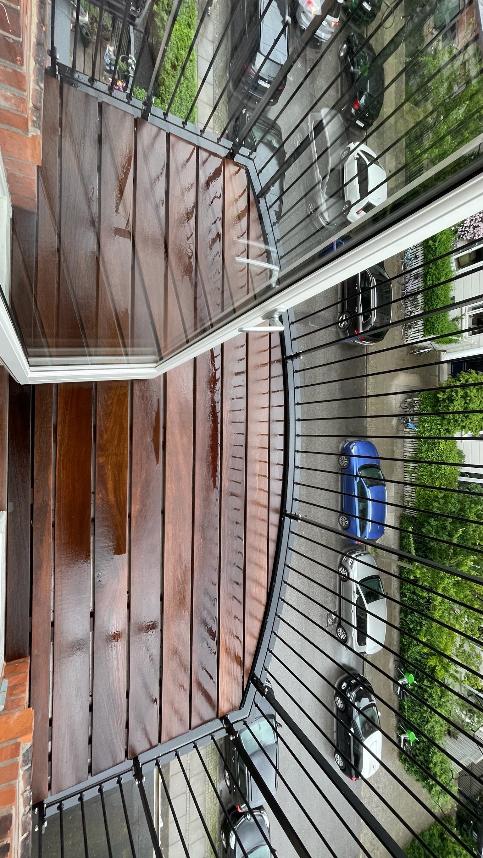 Algebehandling af altan i Frederiksberg